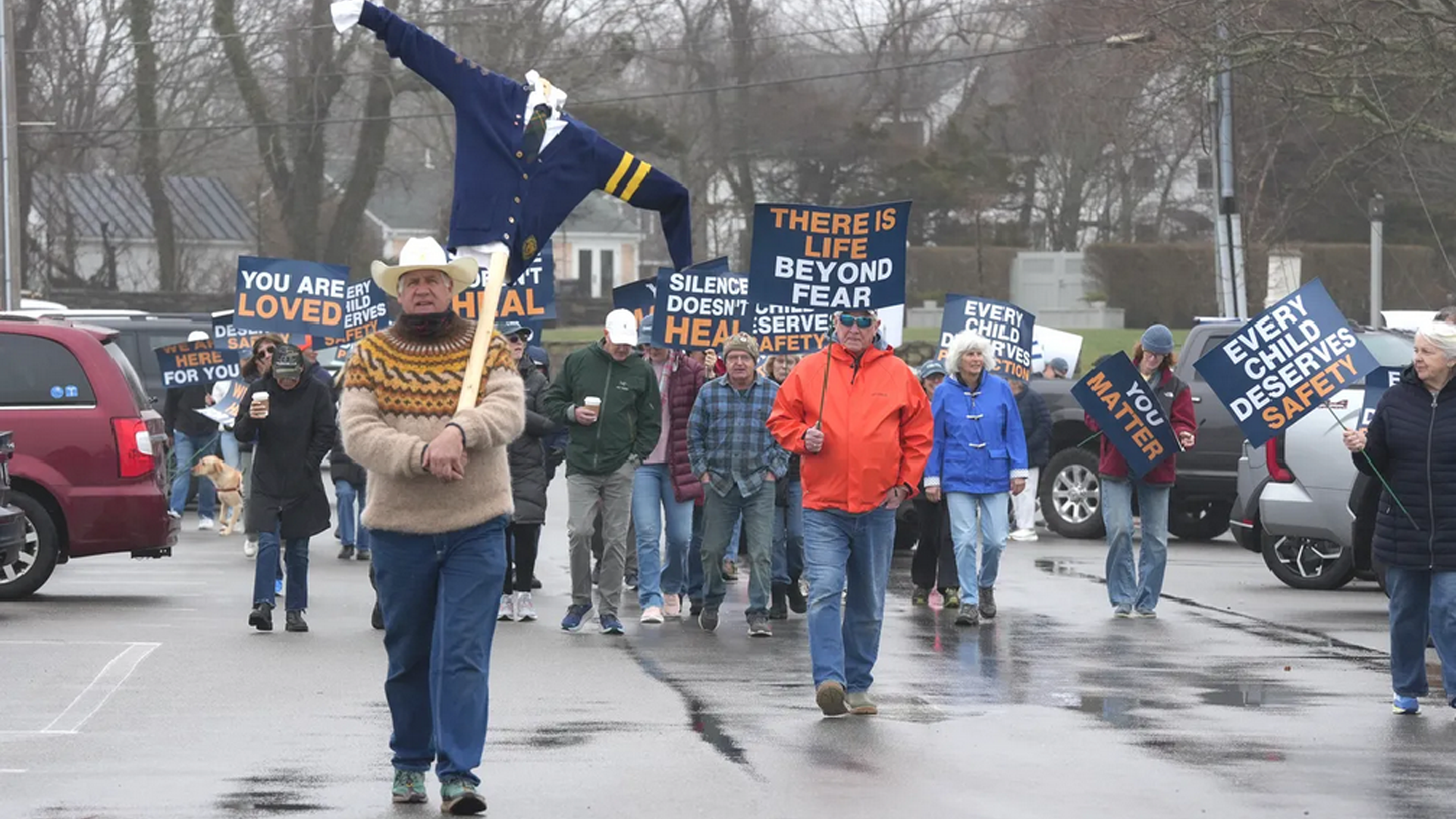 Controversial Cape Cod church draws first public protest – a book club led it